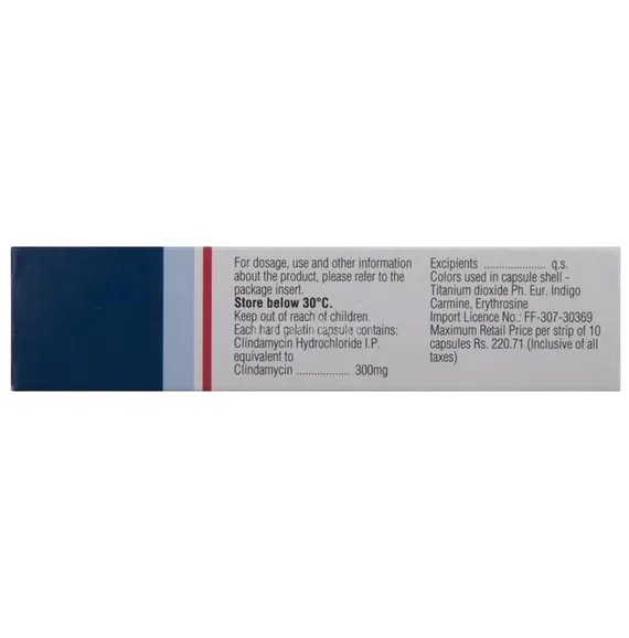 dalacin c 300mg capsule 10's